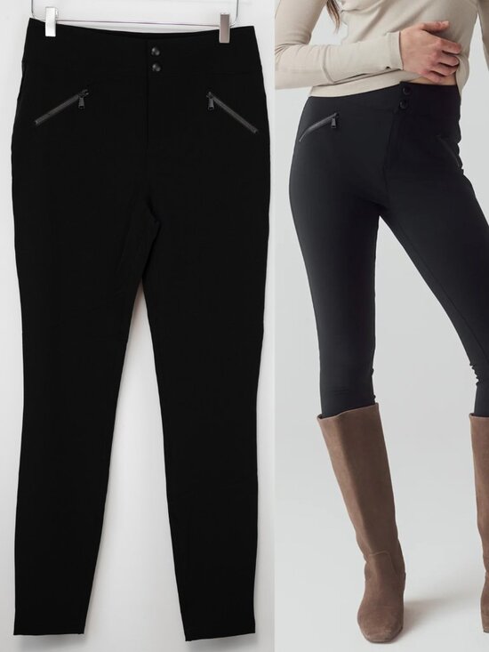 Alp N Rock Pants - Alp N Rock Geneva Techno Pants Slim 4-way Stretch Black Size Large New